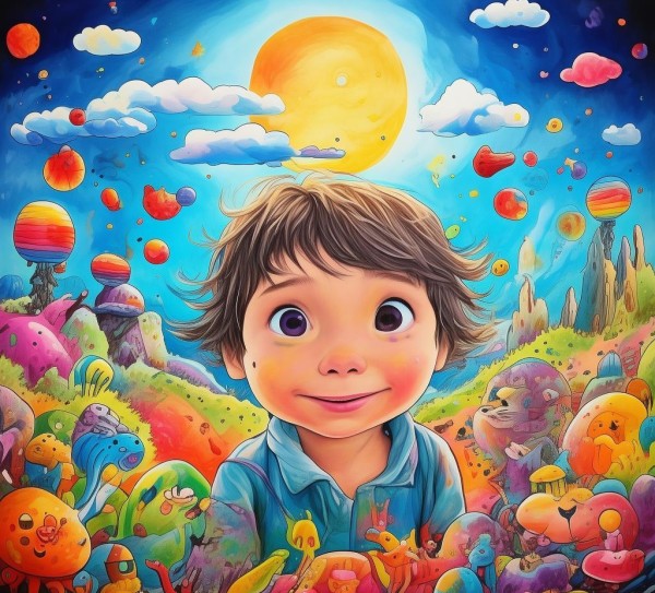 幼儿画册，创意与成长的旅程
